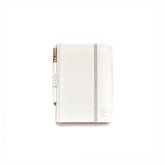 A Small Blackwing Slate Notebook - White on a surface.